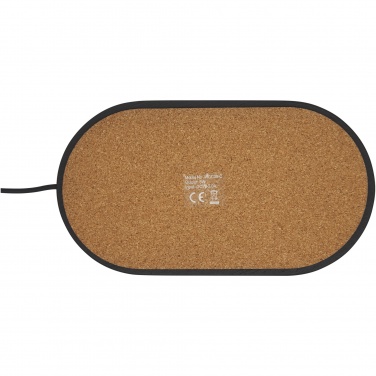 Logotrade Geschäftsgeschenke das Foto: Klip kabelloser 5 W Schreibtisch Organizer mit Ladefunktion 