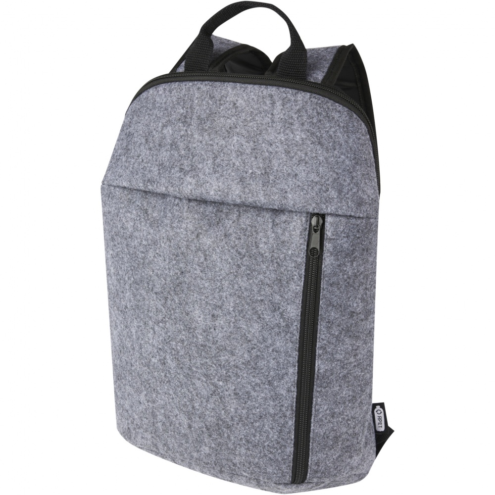 Logotrade Firmengeschenke das Foto: Felta Kühlrucksack aus GRS-recyceltem Filz 7 L