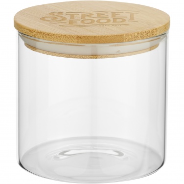 Logotrade Logogeschenke das Foto: Boley 320 ml Glasbehälter für Lebensmittel