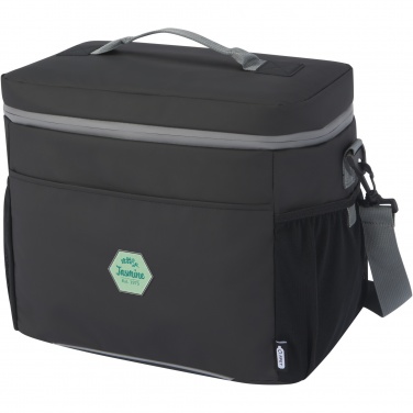 Logotrade Geschäftsgeschenke das Foto: Aqua wasserabweisende Kühltasche für 20 Dosen aus GRS Recyclingmaterial 22 L