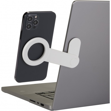 Logotrade Logogeschenke das Foto: Hook Schreibtisch-Telefonhalter aus recyceltem Kunststoff