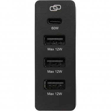 Logotrade Geschäftsgeschenke das Foto: ADAPT PD-Powerstation aus recyceltem Kunststoff, 72W