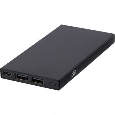 Logotrade Geschäftsgeschenke das Foto: Connect 5000 mAh Powerbank aus recyceltem Aluminium