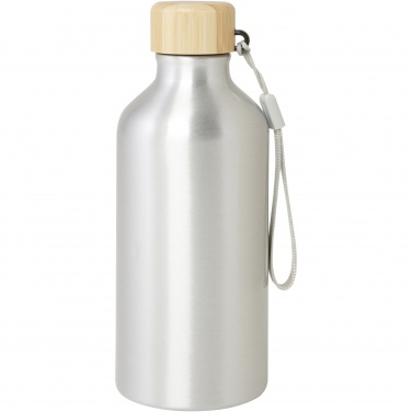 Logotrade Geschäftsgeschenke das Foto: Malpeza 500 ml RCS-zertifizierte Wasserflasche aus recyceltem Aluminium 