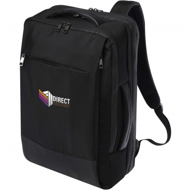 Logotrade Werbegeschenke das Foto: Expedition Pro 35L, 17" GRS recycelter erweiterbarer Laptop-Rucksack