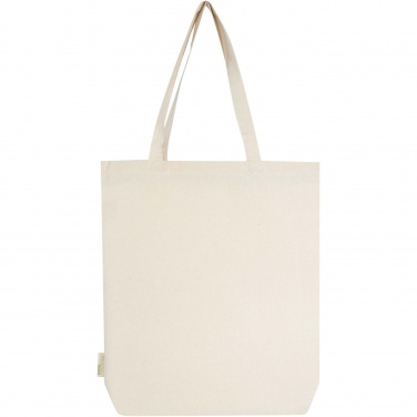 Logotrade Firmengeschenke das Foto: Orissa 180 g/m² Tragetasche mit tiefem Boden aus Bio-Baumwolle 11L