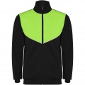 Evans Trainingsanzug Unisex , Tiefschwarz / Limettengrün
