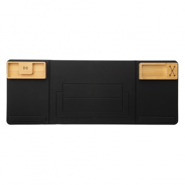 Logotrade Firmengeschenke das Foto: Impact AWARE RPET faltbare Desk-Organizer mit Laptop-Ständer