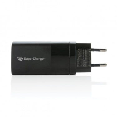 Logotrade Firmengeschenke das Foto: Philips 65W Ultra-Schnell-PD 3-Port-USB-Wandladegerät