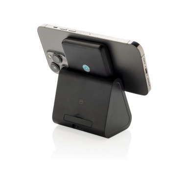 Logotrade Logogeschenke das Foto: Powerbase 3-in-1-Charger aus RCS Kunststoff mit Powerbank