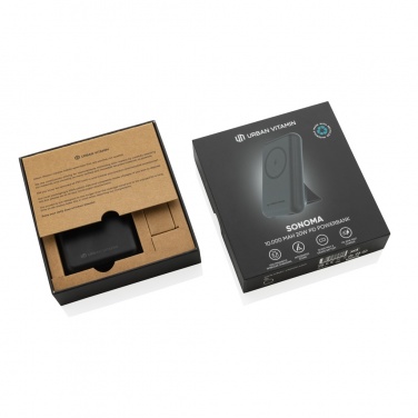 Logotrade werbemittel das Foto: Urban Vitamin Sonoma 10.000mAh Powerbank aus RCS Kunststoff
