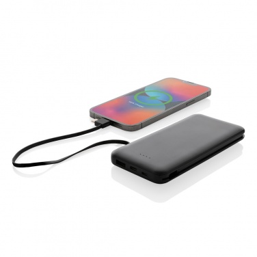 Logotrade werbemittel das Foto: Lockhart 10.000mAh Powerbank aus RCS Kunststoff