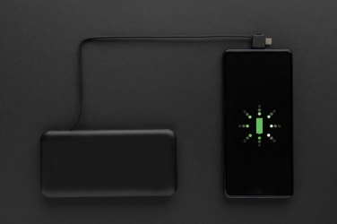 Logotrade Firmengeschenke das Foto: Lockhart 10.000mAh Powerbank aus RCS Kunststoff