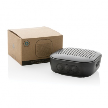 Logotrade Werbeartikel das Foto: Soundbox 3W Lautsprecher aus RCS recyceltem Kunststoff