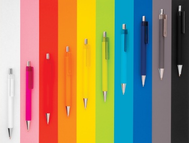 Logotrade Geschäftsgeschenke das Foto: X8 Stift mit Smooth-Touch