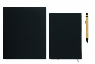 Logotrade Werbegeschenke das Foto: DIN A5 RPET Notizbuch-Set