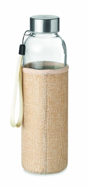 Logotrade Werbegeschenke das Foto: Trinkflasche Glas 500ml