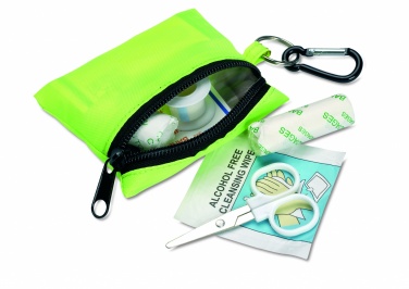 Logotrade werbemittel das Foto: Erste-Hilfe-Set mit Karabiner