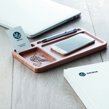 Logotrade Logogeschenke das Foto: Organizer mit Ladestation