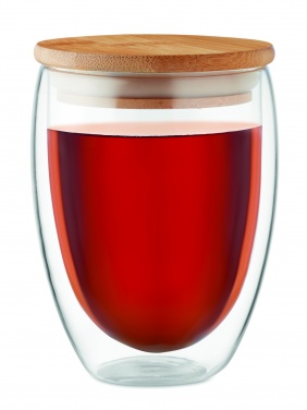 Logotrade Werbeartikel das Foto: Doppelwandiges Glas 350 ml Cologne