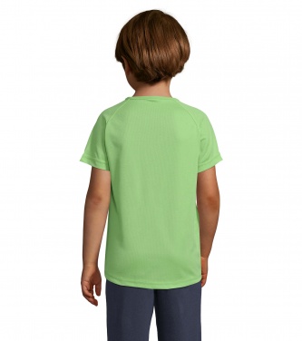 Logotrade Firmengeschenke das Foto: SPORTY KINDERT-SHIRT 140g