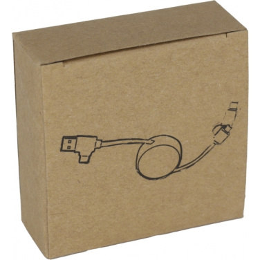 Logotrade Firmengeschenke das Foto: Bambus-Ladekabel GRONINGEN