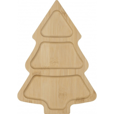 Logotrade Werbegeschenke das Foto: Bambus Snacktablett LOUISVILLE