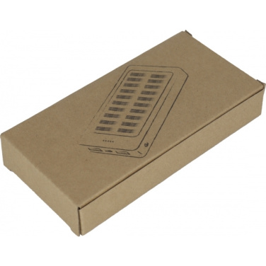 Logotrade Firmengeschenke das Foto: Bambus Powerbank BAKERSFIELD