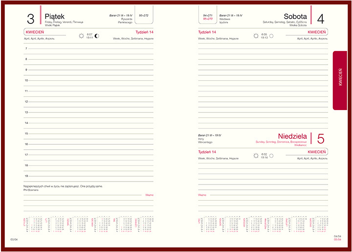 Logotrade Logogeschenke das Foto: Kalender 642131