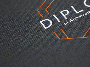 Logotrade werbemittel das Foto: Diplom-Abdeckung 1700280