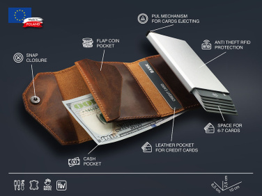 Logotrade Geschäftsgeschenke das Foto: RFID Geldbörse 1931310