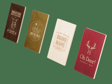 Logotrade werbemittel das Foto: Hölzerner Magnet 2034121