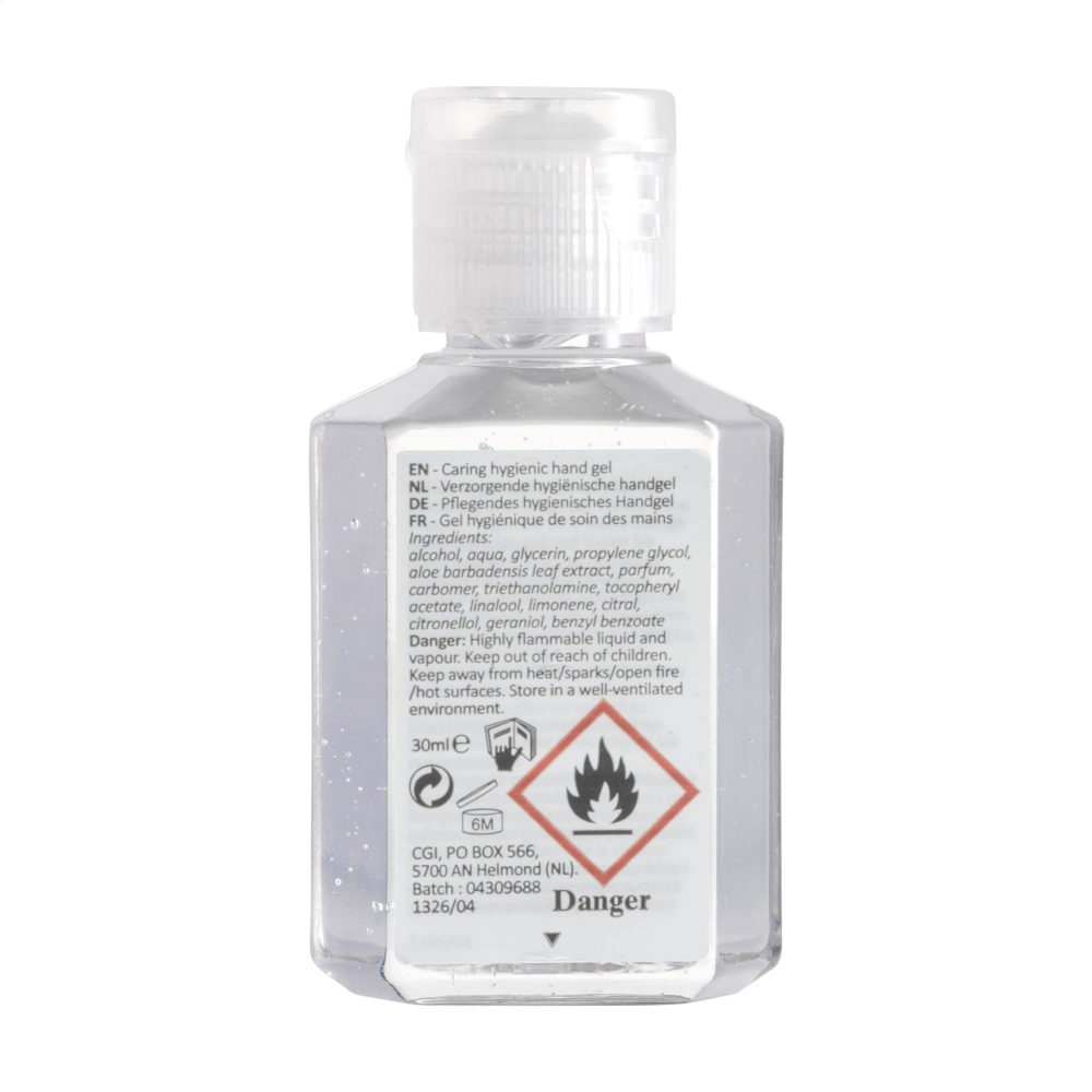Logotrade werbemittel das Foto: Pflegendes Hygienisches Handgel 30 ml