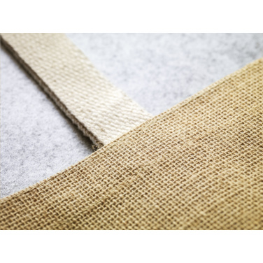 Logotrade Werbegeschenke das Foto: Madrid Jute Shopper Tasche