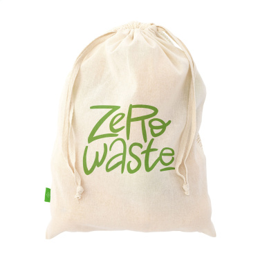 Logotrade Firmengeschenke das Foto: Natura Organic GOTS Mesh Bag (120 g/m²) Obstbeutel