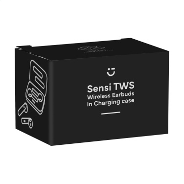 Logotrade Logogeschenke das Foto: Kabellose Sensi TWS-Ohrhörer im Ladeetui