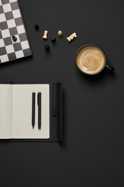 Logotrade Geschäftsgeschenke das Foto: VINGA Baltimore RCS Stifteset