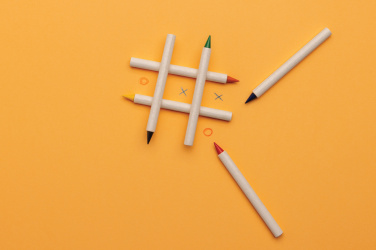 Logotrade Werbegeschenke das Foto: Micki GRS Infinity 6-teiliges Buntstift-Set