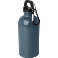Oregon 400 ml RCS-zertifizierte, einwandige Trinkflasche aus Edelstahl mit Karabinerhaken, Hale Blue