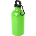 Oregon 400 ml RCS-zertifizierte, einwandige Trinkflasche aus Edelstahl mit Karabinerhaken, Apfelgrün