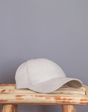 Logotrade Logogeschenke das Foto: Milo AWARE™ 6-Panel-Heather-Kappe