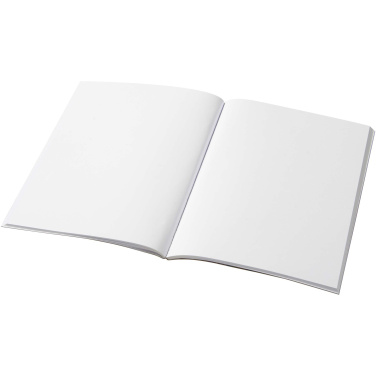 Logotrade Geschäftsgeschenke das Foto: Novella Austen A5 Softcover Notizbuch aus recyceltem Kraftpapier – 50 Blatt