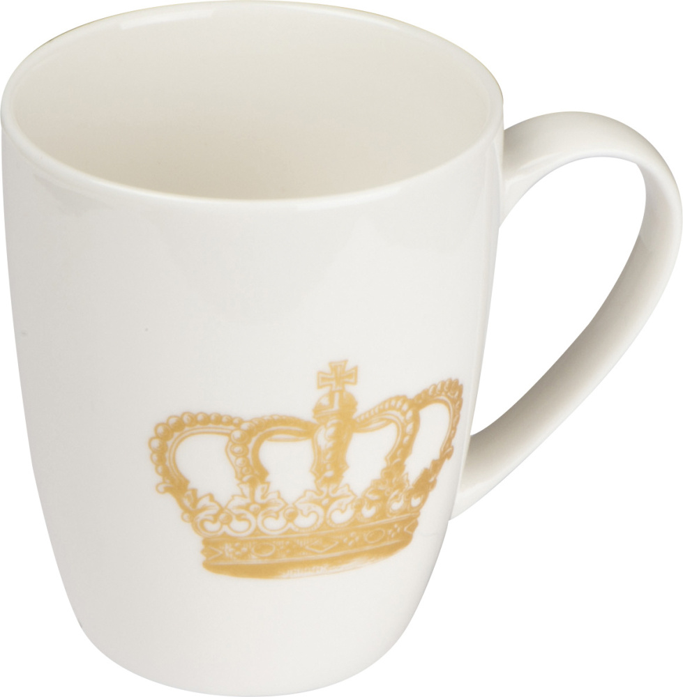 Logotrade Werbegeschenke das Foto: Tasse mit Kronenaufdruck 300 ml