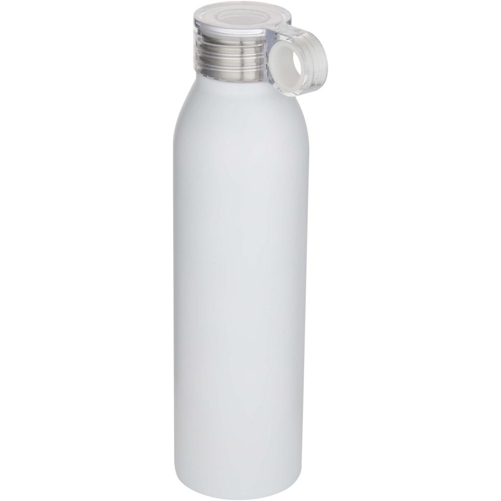 Logotrade Firmengeschenke das Foto: Grom 650 ml RCS-zertifizierte Trinkflasche aus recyceltem Edelstahl