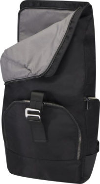Logotrade Logogeschenke das Foto: Rhine 15" Rolltop-Rucksack aus recyceltem GRS-Material 18 L