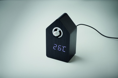 Logotrade Geschäftsgeschenke das Foto: Kuckucksuhr mit Kuckuck MDF