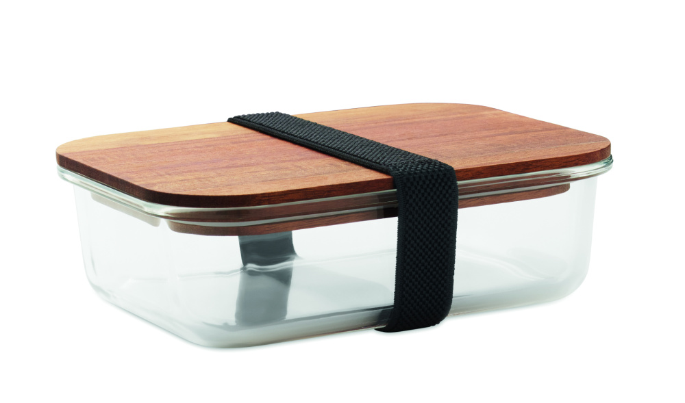 Logotrade Werbeartikel das Foto: Lunchbox Glas 800ml