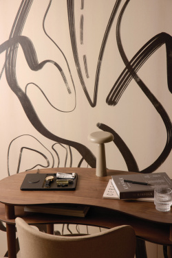 Logotrade Geschäftsgeschenke das Foto: VINGA Timo RCS Desk-Charger und Ablage