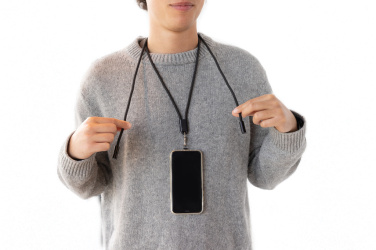 Logotrade Werbeartikel das Foto: LoopAmp verstellbares 60W Telefonkabel aus RCS rPET