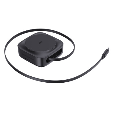 Logotrade Geschäftsgeschenke das Foto: Urban Vitamin Goleta 2-in-1 15W Magnetic Wireless Charger